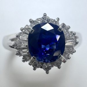 サファイア　0.93ct　リング