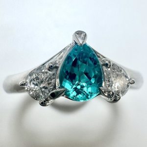 パライバトルマリン　0.37ct　リング
