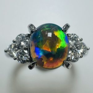 オパール　1.04ct　リング