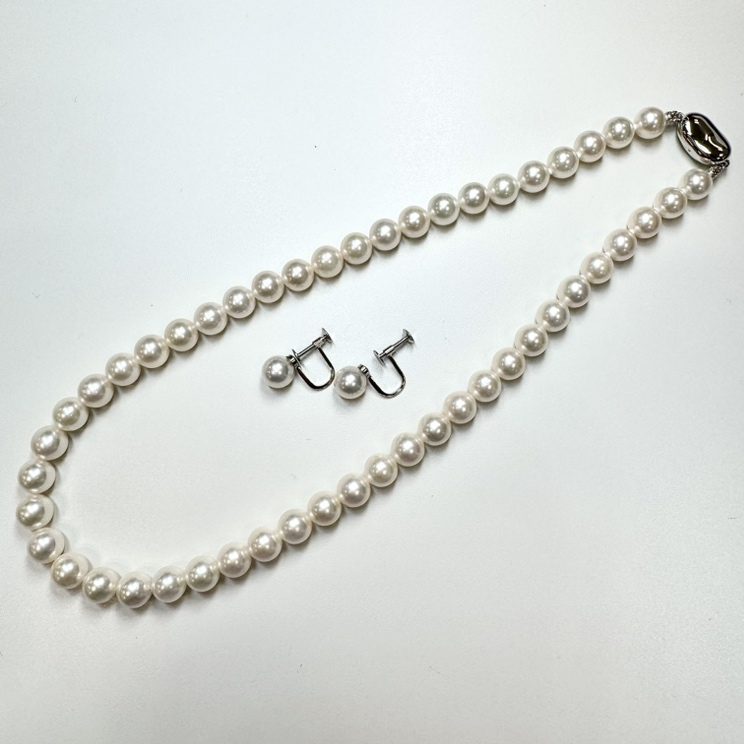 花珠真珠　ネックレス