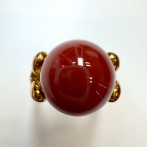 サンゴ　20ct　リング