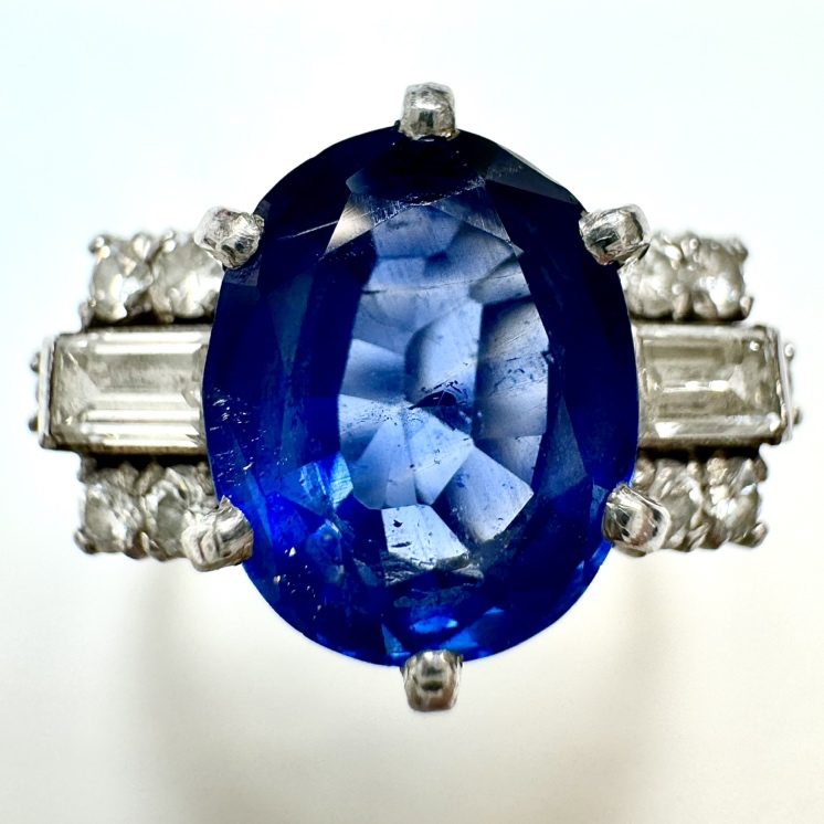 サファイア　2.97ct　リング