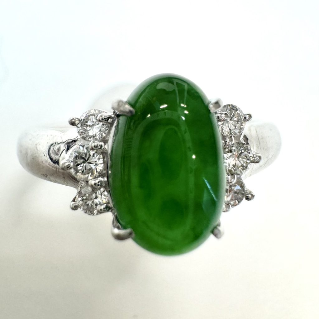 ヒスイ　2.02ct　リング