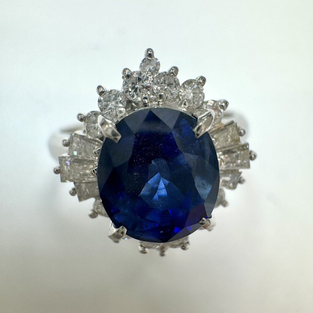 サファイア　1.5ct　リング