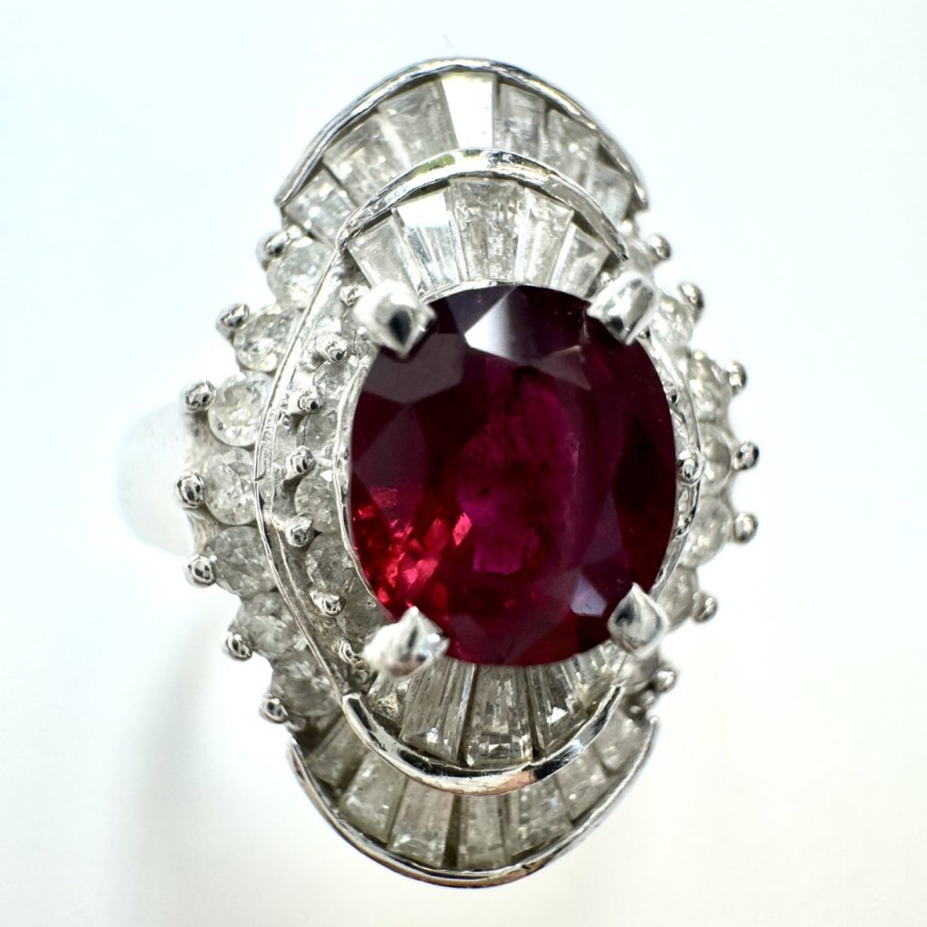 ルビー　1.23ct　リング