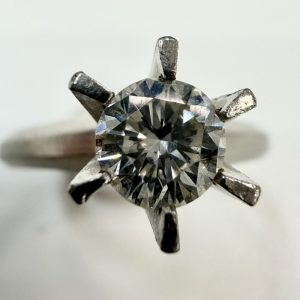 ダイヤ　0.42ct　リング