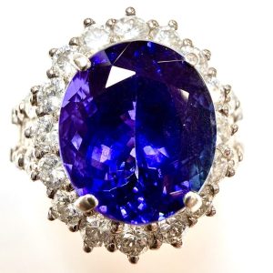タンザナイト　6.67ct　リング