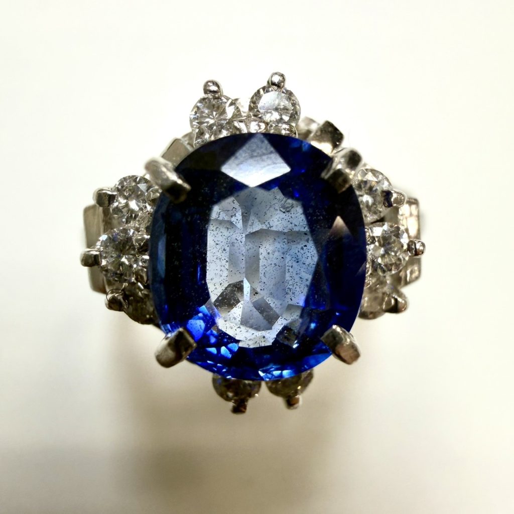 サファイア　1.51ct　リング