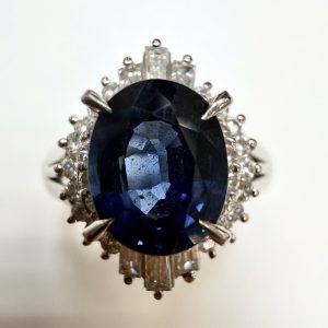 サファイア　1.59ct　リング