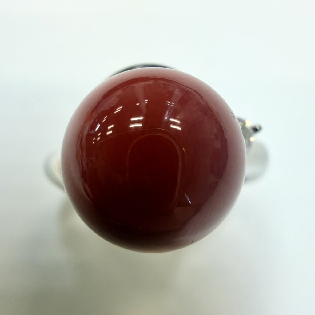 サンゴ　7ct　リング