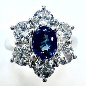 サファイア　0.71ct　リング
