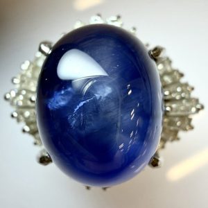 サファイア　25.93ct　リング